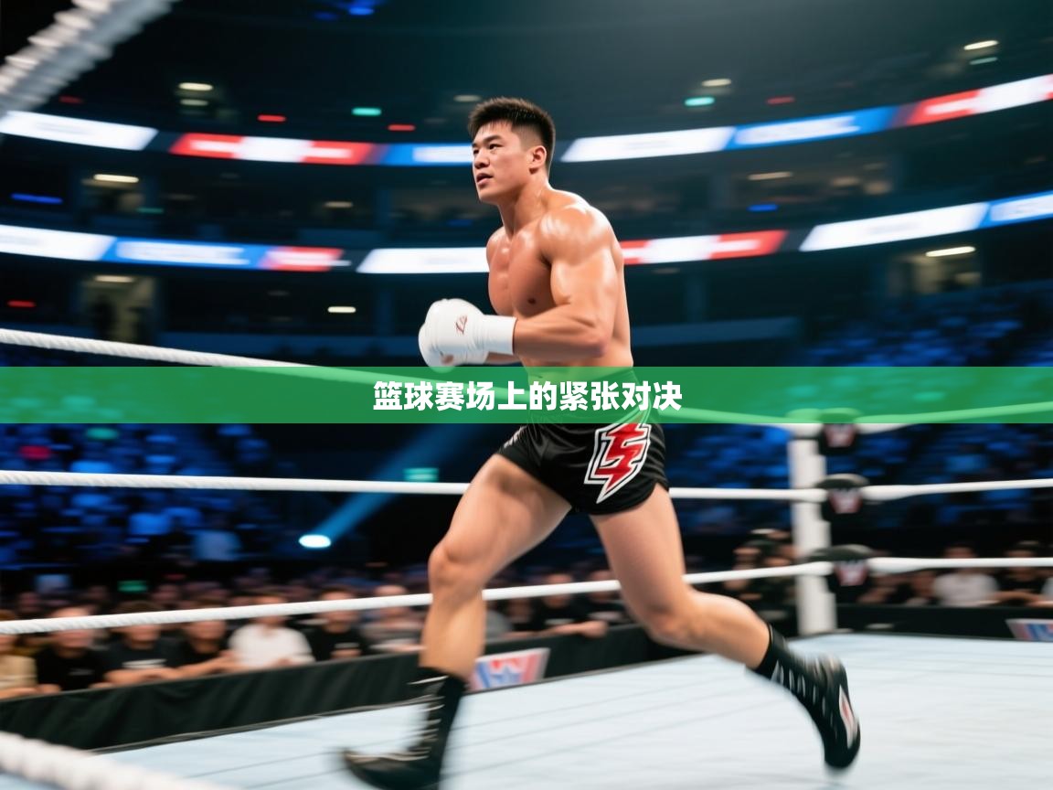 篮球赛场上的紧张对决 第1张