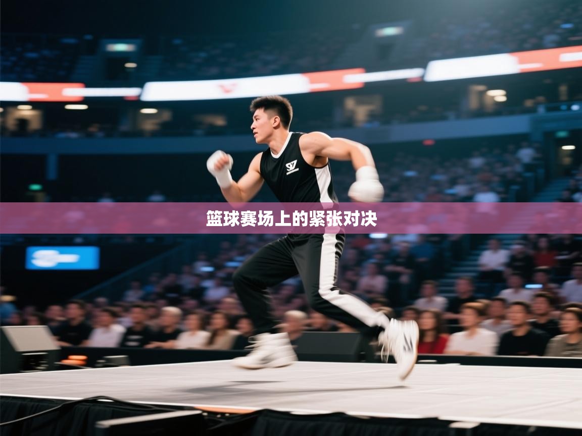 篮球赛场上的紧张对决 第2张